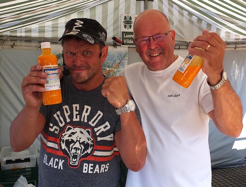 Ismo Apell ja Sture Wistbacka n&auml;ytt&auml;v&auml;t tyrnin voiman!