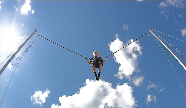 Vain taivas on rajana innostumiselle - ja sekin raja on aika korkealla!